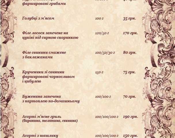 Restaurant Petrovskyi osobniak | Kyiv