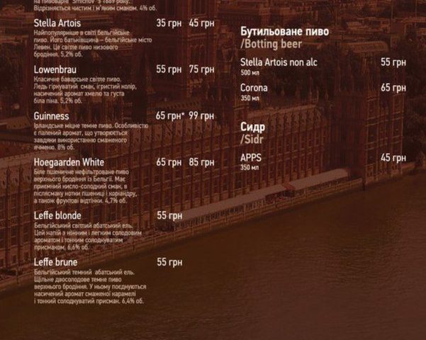 Ресторан The Loft Appolo | ул. Независимости, 36