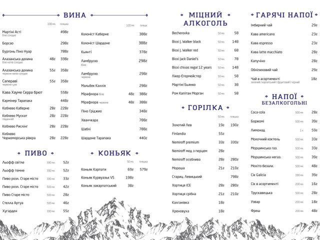 Ресторан Trembita | Львов