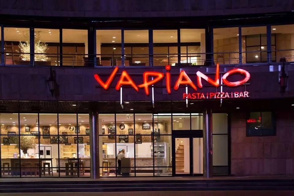 Ресторан Vapiano | ул. Бассейная, 1-3/2 лит. “А”