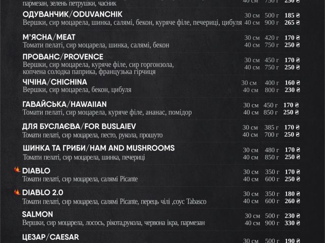 Ресторан Veterano Pizza | ул. Староеврейская, 16