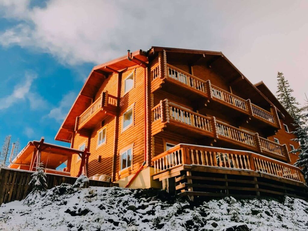 Чан у готелі “ALPIN ECO CHALET”, Драгобрат