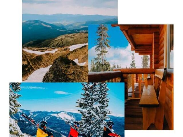 Hot tub u hoteli “Alpin Eco Chalet”, Drahobrat